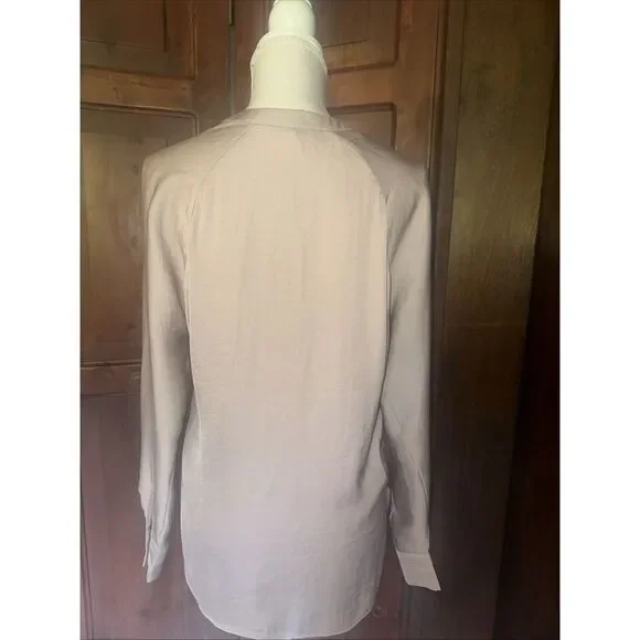 Womens Maison d'Amelie Blouse Size XS Beige‎ Casual Business Boho-inspired Flowy - Picture 3 of 4